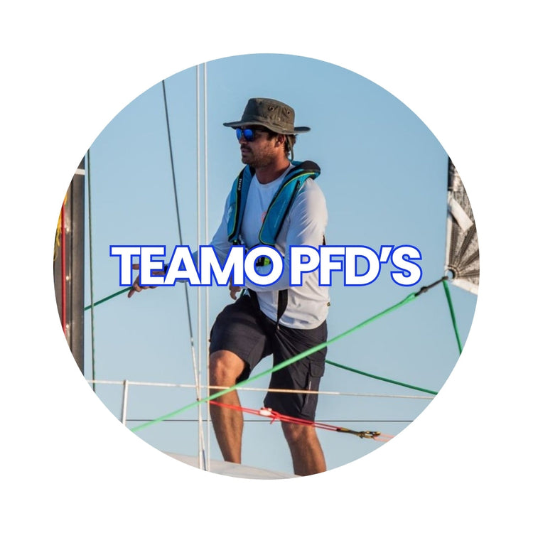 TEAMO PFD'S  for boating and marine