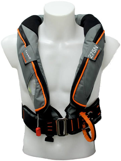 275N BackTow™ Ocean Inflatable PFD | Available NOW in Black, Grey & Blue  | TeamO Marine | 275n-backtow-ocean-inflatable-pfd-available-now-in-black-grey-blue-teamo-marine | TeamO Marine | Inflatable PFD