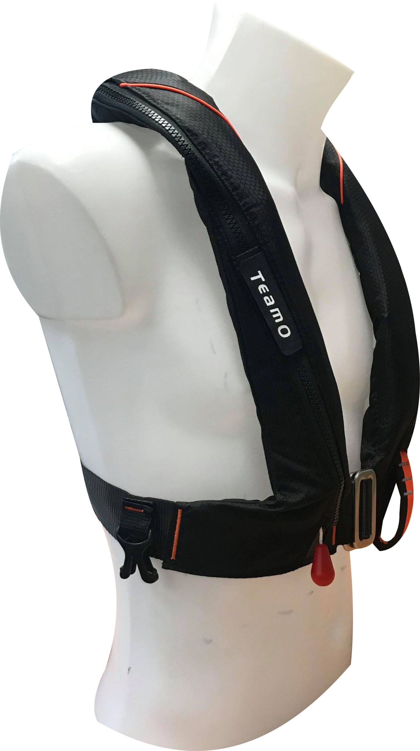 TeamO Marine | 170n Backtow™ Coastal Inflatable PFD | Grey/Orange | teamo-marine-170n-backtow-coastal-inflatable-pfd-grey-orange 