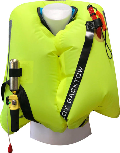 TeamO Marine | 170n Backtow™ Coastal Inflatable PFD | Grey/Orange | teamo-marine-170n-backtow-coastal-inflatable-pfd-grey-orange 