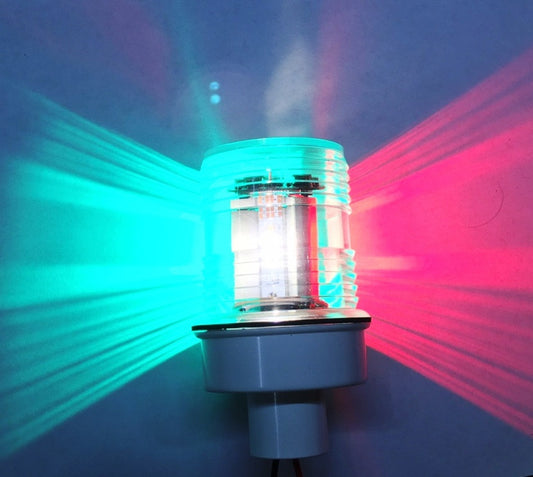 Smart Tri-Color Anchor Light w/Strobe | smart-tri-color-anchor-light-w-strobe | MarineBeam | Lighting