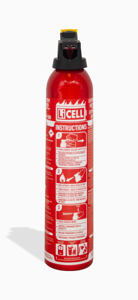 LiCELL -  AA500 500ml AVD - Lithium Battery Fire Extinguisher - Sea-Fire | licell-aa500-500ml-avd-lithium-battery-fire-extinguisher-sea-fire | Licel | Licell Lithium Battery Fire Extinguisher