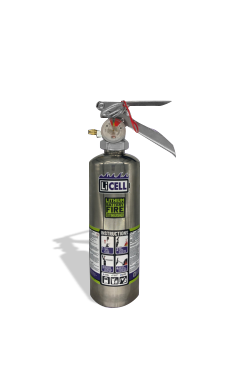 LiCELL - AHOO2 2L AVD - Lithium Battery Fire Extinguisher -Sea-Fire | licell-ahoo2-2l-avd-lithium-battery-fire-extinguisher-sea-fire | Licel | LiCELL Lithium Battery Fire Extinguisher 2L