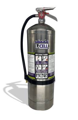 LiCELL - AH009 9L AVD - Lithium Battery Fire Extinguisher - Sea-Fire | licell-ah009-9l-avd-lithium-battery-fire-extinguisher-sea-fire | Licel | Licell Lithium Battery Fire Extinguisher