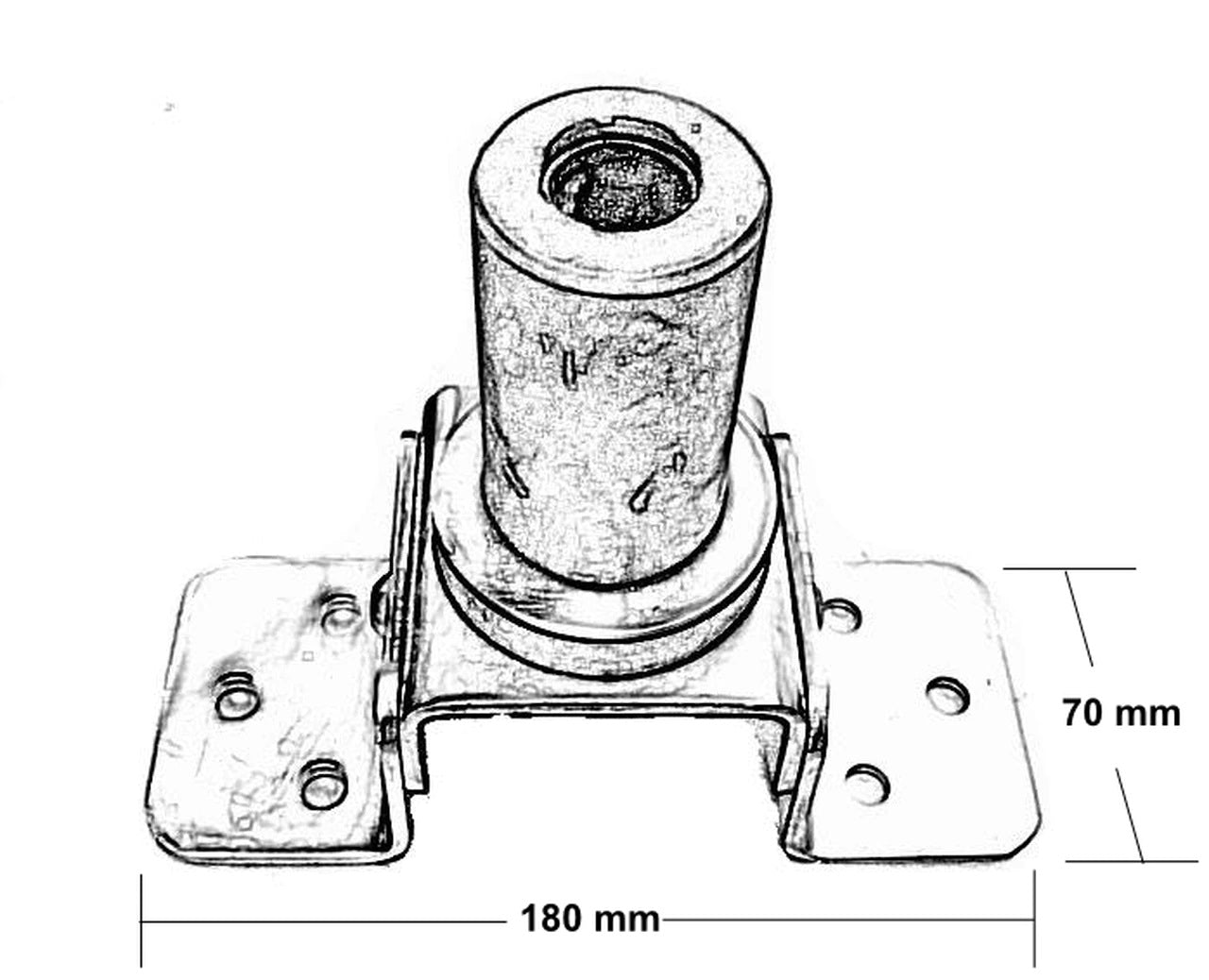 Marine Wind Generator Mounting Pole Hardware Kit | marine-wind-generator-mounting-pole-hardware-kit | Cruising Solutions | Performance