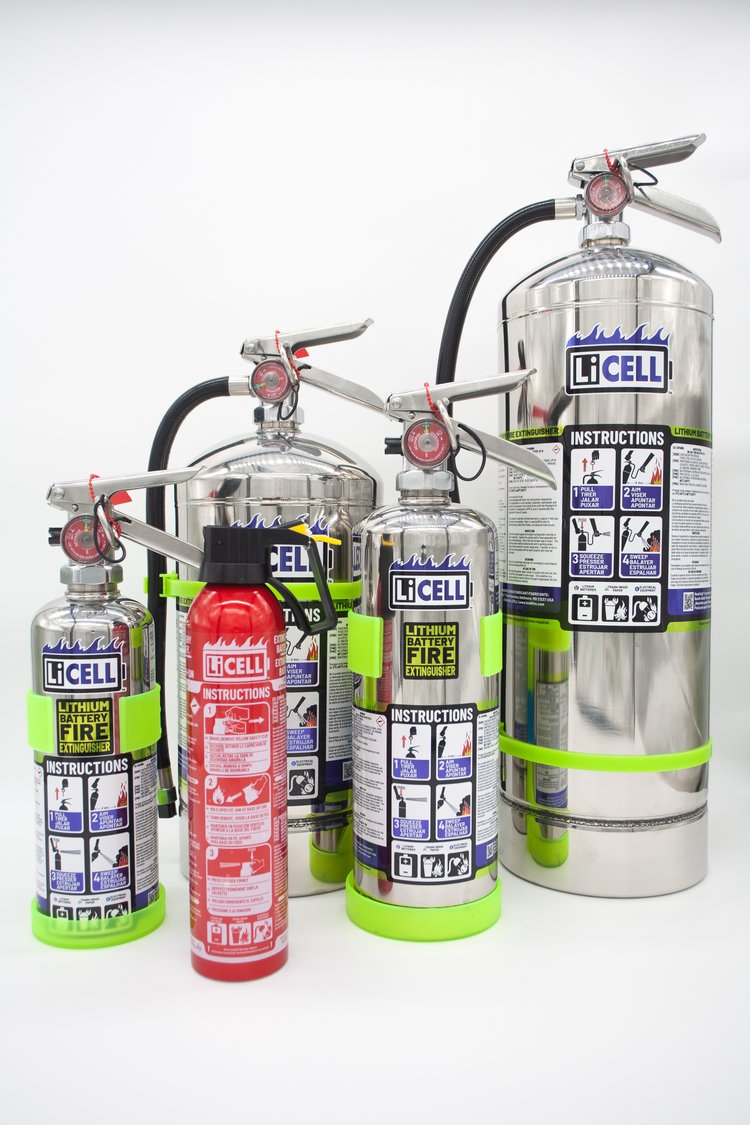 LiCELL- AH001 1L AVD -Lithium Battery Fire Extinguisher - Sea-Fire | licell-ah001-1l-avd-lithium-battery-fire-extinguisher-sea-fire | Licel | Licell Lithium Battery Fire Extinguisher