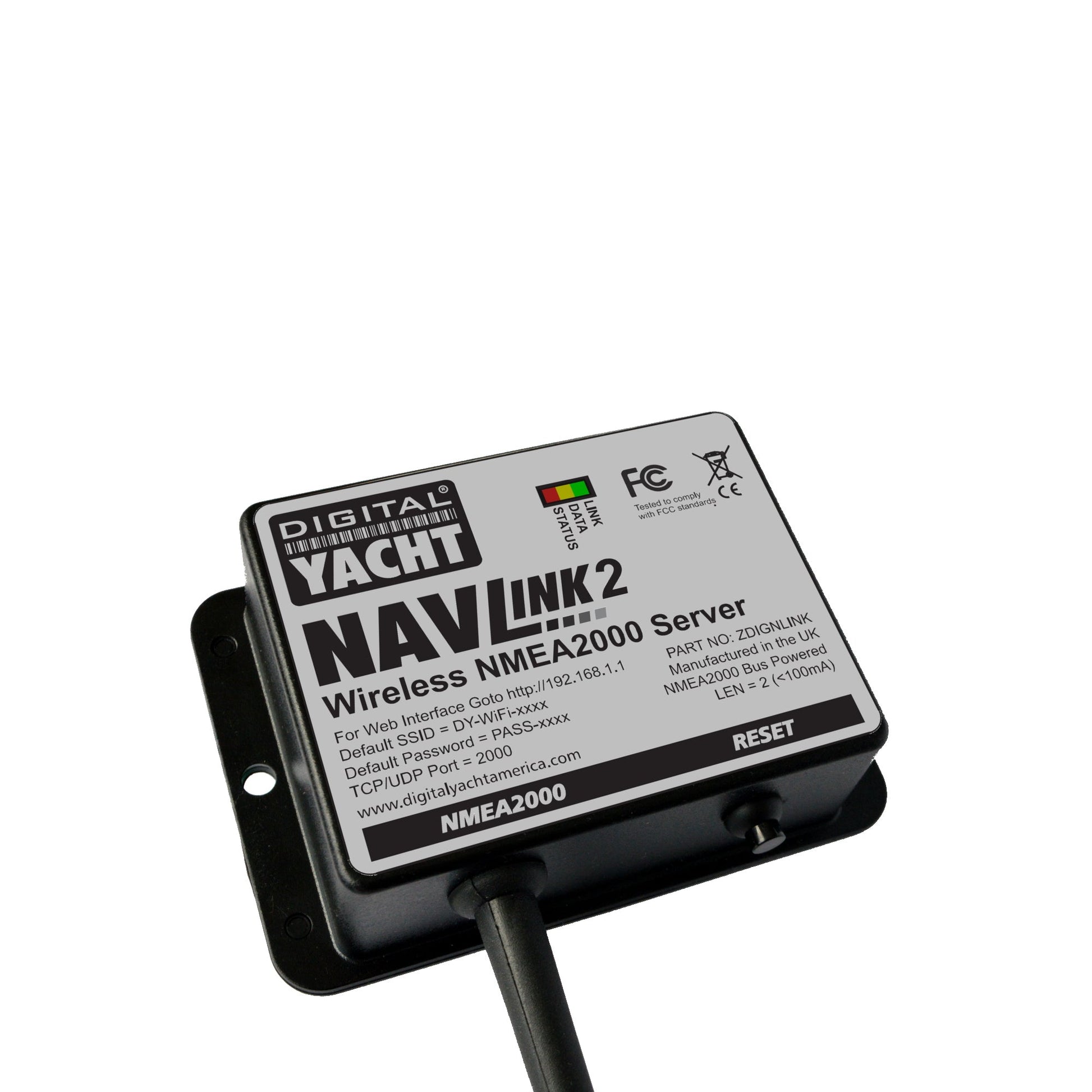 NavLink 2 NMEA 2000 to WiFi Gateway - Digital Yacht | navlink-2-nmea-2000-to-wifi-gateway-digital-yacht | Digital Yachts | WiFi Server