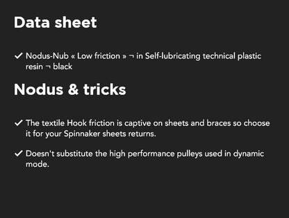 Pulley-Nub® - Low Friction Textile Pulley - Nodus Factory | pulley-nub-low-friction-textile-pulley-nodus-factory | Nodus Factory