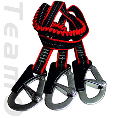 Kru Triple Hook Safety Tether | kru-triple-hook-safety-tether | TeamO Marine