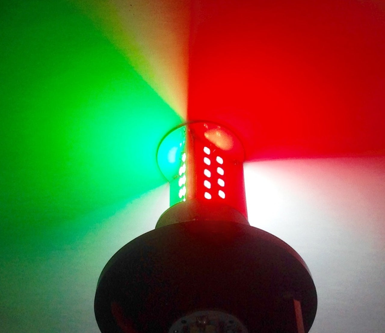 BAY15D Tri-Color Navigation Light LED Bulb | bay15d-tri-color-navigation-light-led-bulb | MarineBeam | Lighting