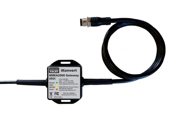 iKonvert – NMEA 2000 to NMEA 0183 Converter (ISO) - Digital Yacht | ikonvert-nmea-2000-to-nmea-0183-converter-iso-digital-yacht | Digital Yachts | Gateway/Converter