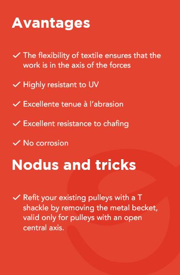 Block T Shackles - 3 Sizes Available T2, T3, T5 - Nodus Factory | block-t-shackles-3-sizes-available-t2-t3-t5-nodus-factory | Nodus Factory | Soft Shackles