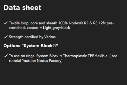 Sheathed R2 & R3 Loop High Load® - Size Options Available - NODUS FACTORY | sheathed-r2-r3-loop-high-load-size-options-available-nodus-factory | Nodus Factory